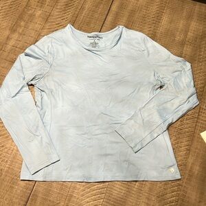 Hang Ten Ladies Long Sleeve Rash Guard Shirt Large VGUC